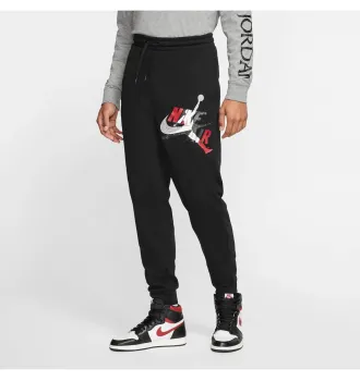Штани чоловічі Nike Jordan Classics Fleece Black фото 3