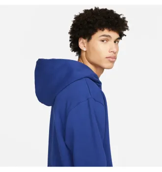 Мужской худи Air Jordan 1 Sprt Dna Flc Po 2 Blue фото 4