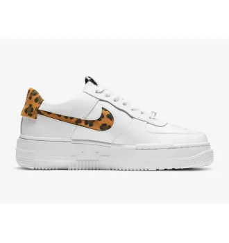 Кроссовки Nike Air Force 1 Pixel SE Leopard Print Summit White фото 2