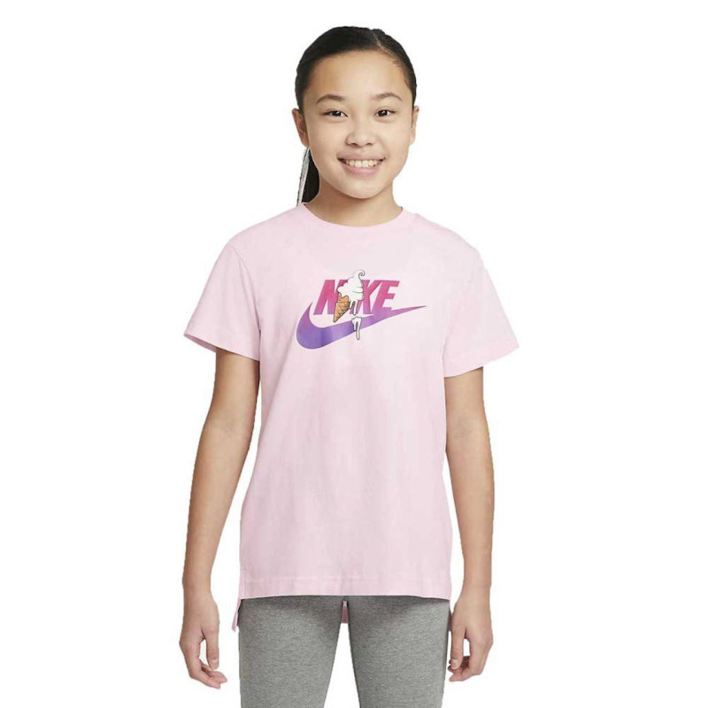 Футболка дитяча Nike Sportswear S Pink Foam фото