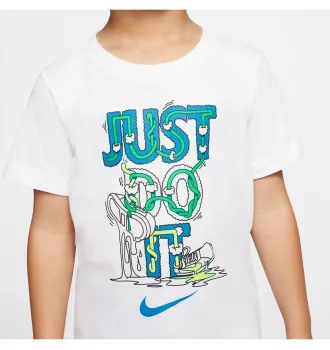Футболка дитяча Nike Ermsy Jdi S/S Tee White фото 2