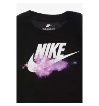 Футболка детская Nike Nsw Tee Black фото 3