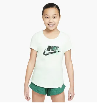 Футболка детская Nike Nsw Tee Rtl Scoop Futura White фото 3
