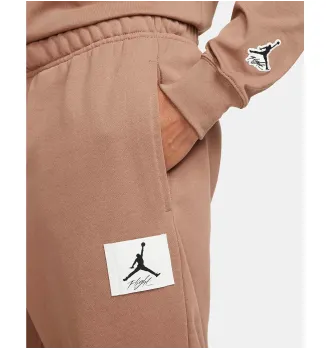 Штани чоловічі Air Jordan Essentials Statement Fleece Pants Archaeo Brown Beige фото 2