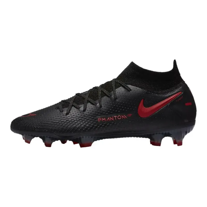 Бутси Nike Phantom GT Elite DF FG Black Chile Red фото
