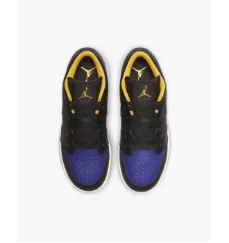 Кросівки Air Jordan 1 Low Lakers GS фото 4