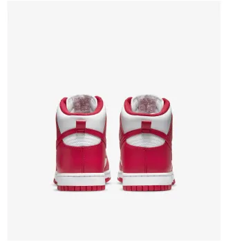 Мужские кроссовки Nike Dunk High Championship White Red фото 7