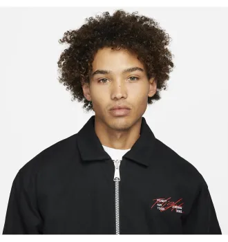Куртка мужская бомбер двусторонняя Air Jordan Flight Heritage 2in1 Reversible Black фото 3