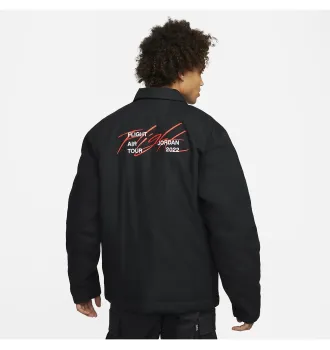 Куртка мужская бомбер двусторонняя Air Jordan Flight Heritage 2in1 Reversible Black фото 4