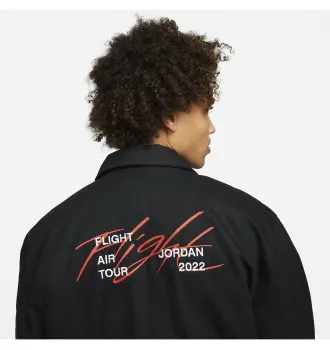 Куртка мужская бомбер двусторонняя Air Jordan Flight Heritage 2in1 Reversible Black фото 2