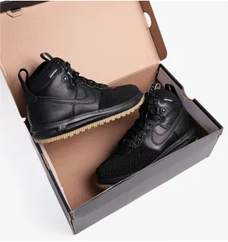 Ботинки мужскиеNike Lunar Force 1 Duckboot Black Gum фото 7