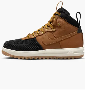 Черевики чоловічі Nike Lunar Force 1 High Duckboot Ale Brown Black фото 7
