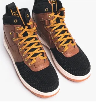 Черевики чоловічі Nike Lunar Force 1 High Duckboot Ale Brown Black фото 2