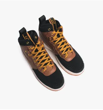 Черевики чоловічі Nike Lunar Force 1 High Duckboot Ale Brown Black фото 3