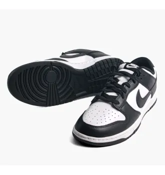 Кросівки чоловічі Nike Dunk Low Retro White Black фото 8