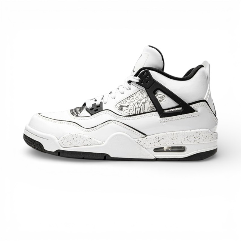 Кросcoвки Air Jordan 4 Retro SE DIY (Do It Yourself) фото