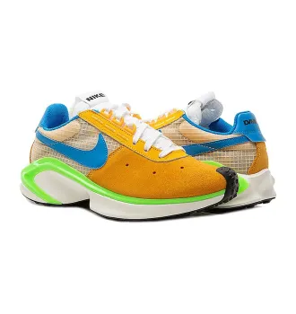 Кросівки чоловічі Nike D/MS/X Waffle Yellow Blue Green фото 7