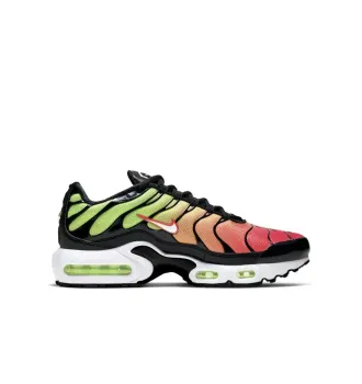 Кроссовки Nike Air Max Plus GS Green Strike Flash Crimson фото 2