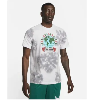 Футболка Nike Hoops International White фото 3