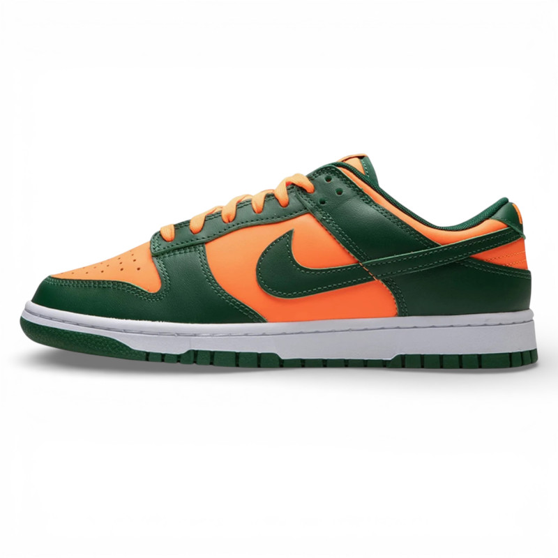 Кросівки чоловічі Nike Dunk Low Retro Miami Hurricanes фото