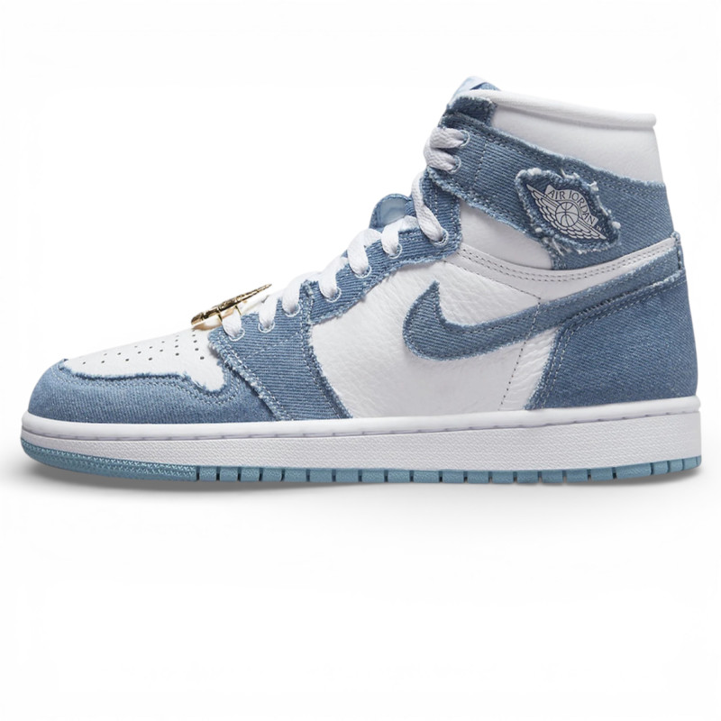 Кроссовки Air Jordan 1 High OG Denim фото