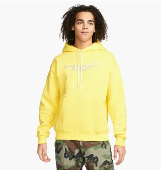 Кофта Nike SB Fleece Gen Trademark Logo yellow strike фото 2
