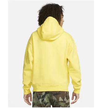 Кофта Nike SB Fleece Gen Trademark Logo yellow strike фото 3