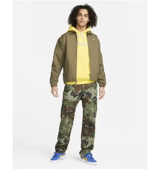 Кофта Nike SB Fleece Gen Trademark Logo yellow strike фото 6