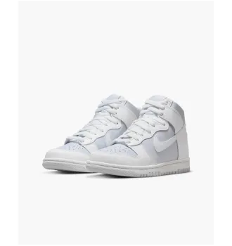 Кросівки Nike Dunk High Summit White Football Grey (GS) фото 4