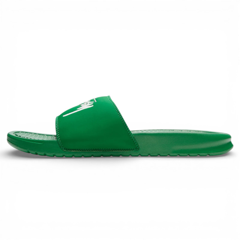 Тапочки Nike X Stussy Benassi Slides Green фото