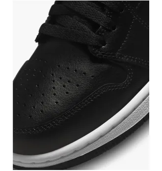 Женские кроссовки Air Jordan 1 Low Black White (2022) (W) фото 3