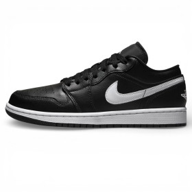 Кросівки жіночі Air Jordan 1 Low Black White (2022) (W)