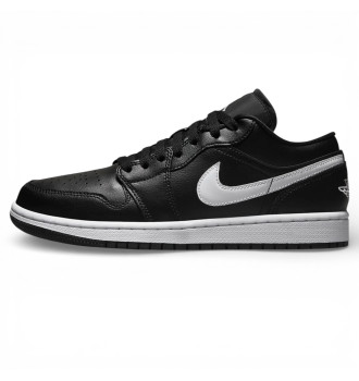 Женские кроссовки Air Jordan 1 Low Black White (2022) (W)
