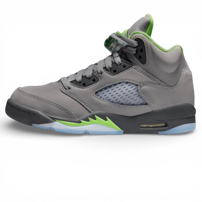 Кроссовки Air Jordan 5 Retro Green Bean фото