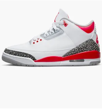 Кросівки чоловічі Air Jordan 3 Retro Fire Red фото 3