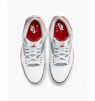 Кросівки чоловічі Air Jordan 3 Retro Fire Red фото 2