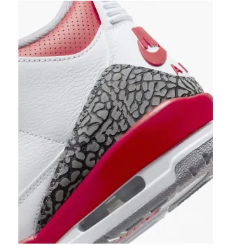 Кросівки чоловічі Air Jordan 3 Retro Fire Red фото 4