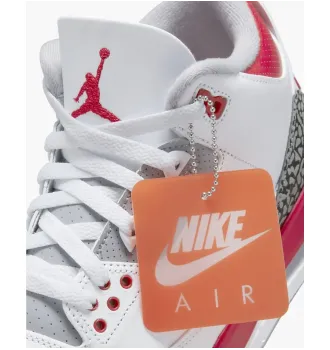 Кросівки чоловічі Air Jordan 3 Retro Fire Red фото 7