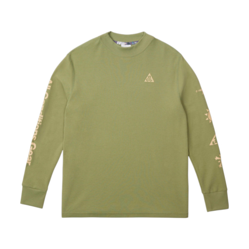 Лонгслив дитячий Nike ACG Dri-FIT Older Kids Long-Sleeve Top Green фото