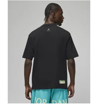 Футболка Air Jordan x J Balvin T-shirt Black фото 5