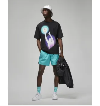 Футболка Air Jordan x J Balvin T-shirt Black фото 2