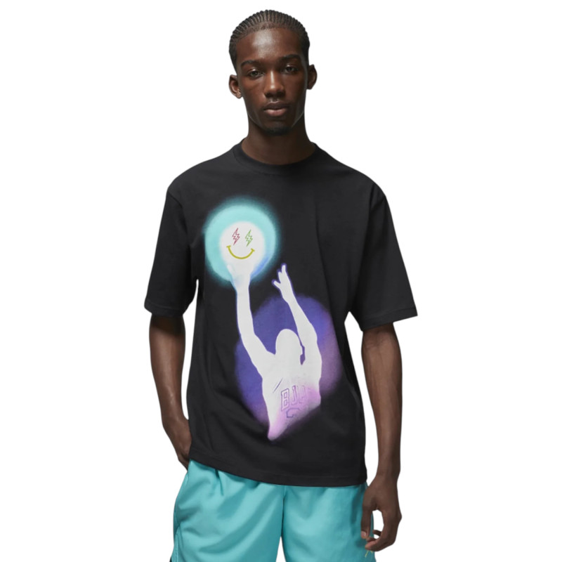 Футболка Air Jordan x J Balvin T-shirt Black фото