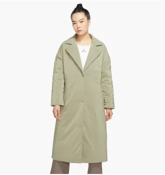 Куртка плащ жіноча Air Jordan Flight Womens Trench Jacket Jade Smoke фото 11