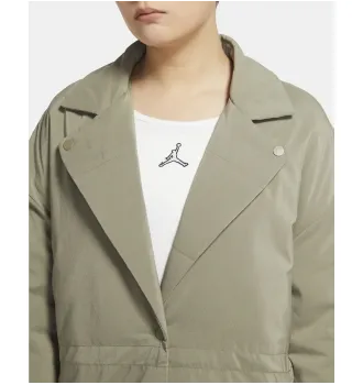 Куртка плащ жіноча Air Jordan Flight Womens Trench Jacket Jade Smoke фото 7