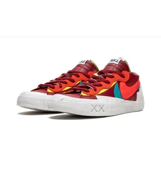 Кросівки Nike Blazer Low sacai KAWS Red фото 6