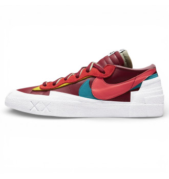 Кроссовки Nike Blazer Low sacai KAWS Red