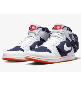 Мужские кроссовки Air Jordan 1 Retro High OG SP Utility Quai 54 фото 6