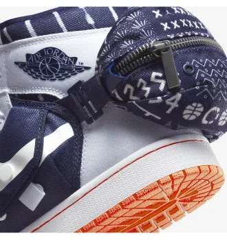 Мужские кроссовки Air Jordan 1 Retro High OG SP Utility Quai 54 фото 3
