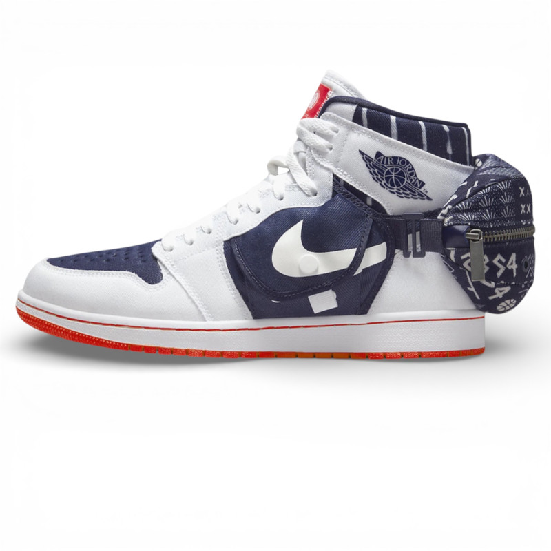 Мужские кроссовки Air Jordan 1 Retro High OG SP Utility Quai 54 фото