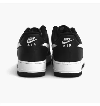 Кросівки чоловічі Nike Air Force 1 07 Low White Swoosh Panda фото 7